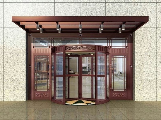 成都旋轉(zhuǎn)門工程案例2