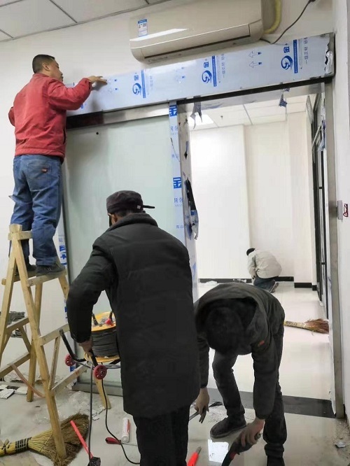 辦公室門禁自動門,成都單開自動門案例 辦公室門禁自動門,成都單開自動門案例