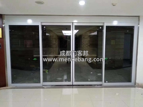 高新區玻璃自動門案例