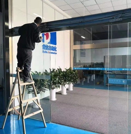 雙流自動門，雙流大型自動門安裝案例