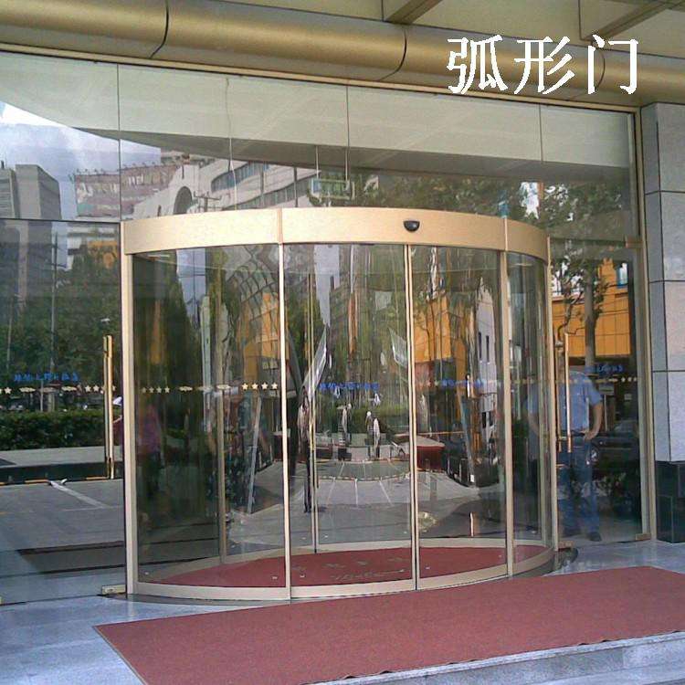 玻璃電動(dòng)弧形門(mén)